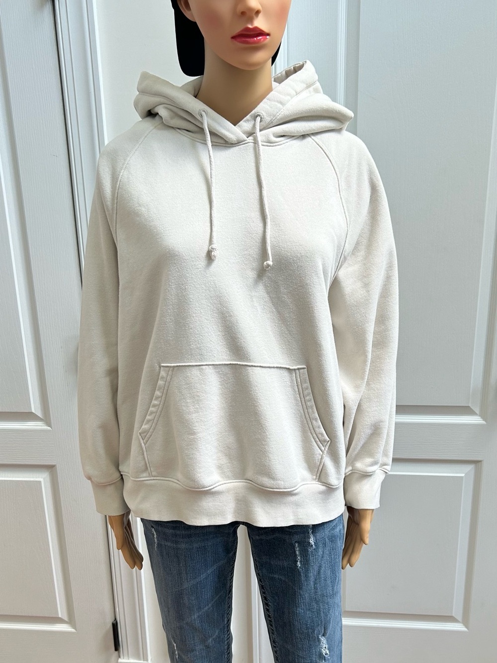 Old Navy Cream Cozy Pull-Over Hoodie